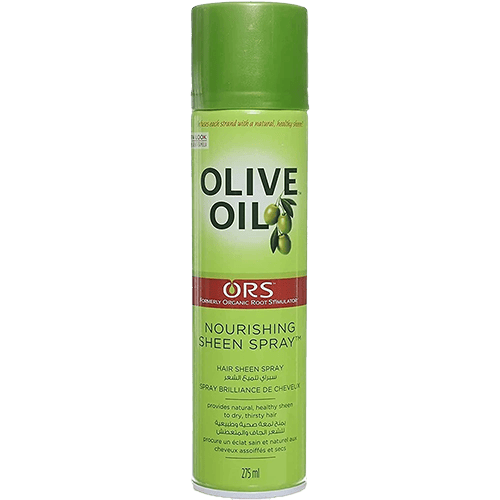 ors nourishing sheen olive oil spray