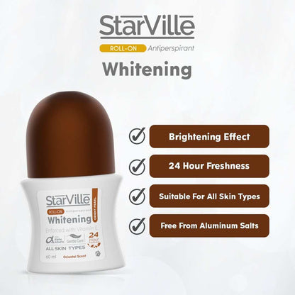 Starville Whitening Roll On Orient Pearl Scent 60 ml