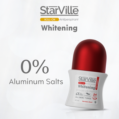 Starville Whitening Roll on Redberry Scent 60 ml
