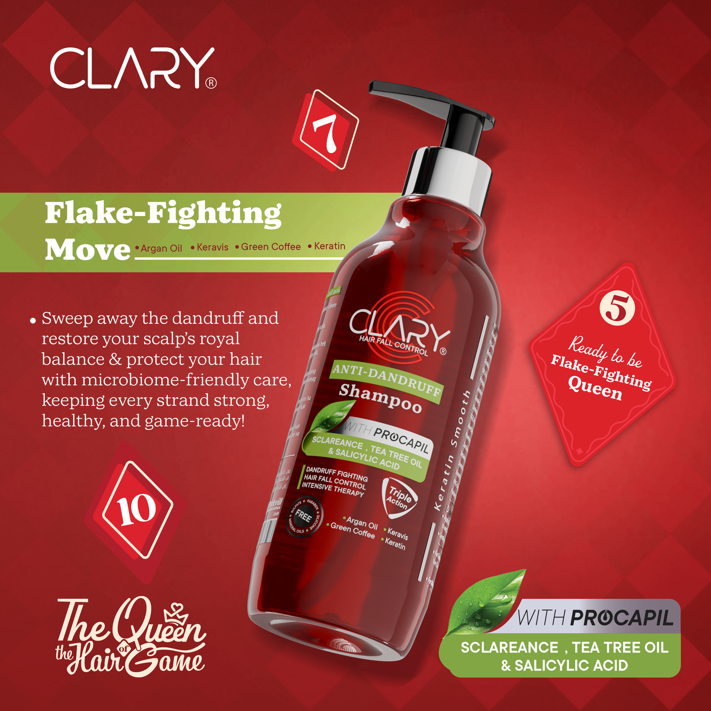 Clary Hair Fresh Scalp 300 ml