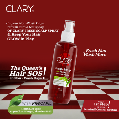 Clary Hair Fresh Scalp 300 ml