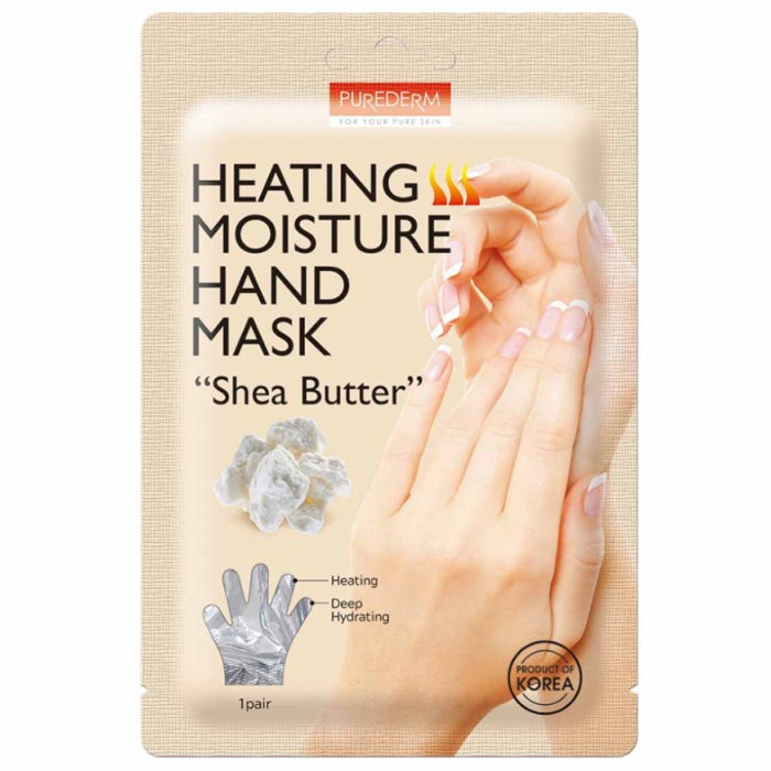 purederm heating moisture hand mask