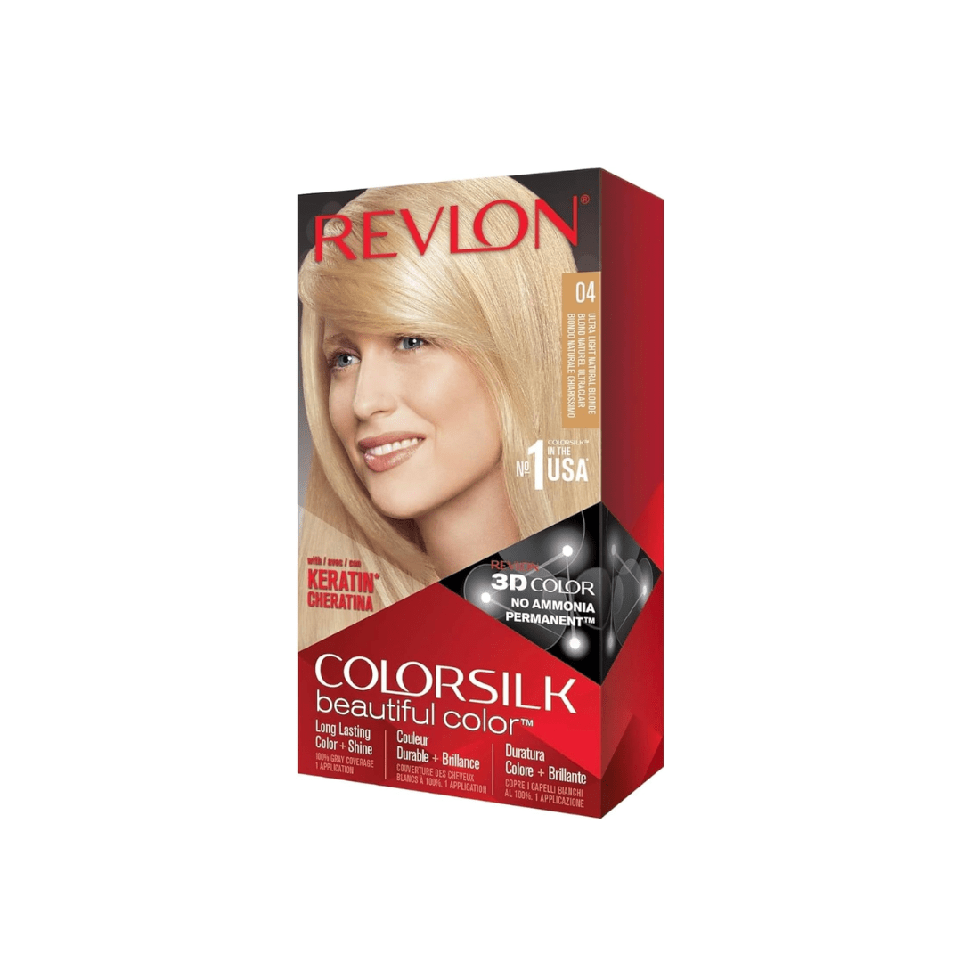 Revlon Professional Color Silk Beautiful Color 04 أشقر طبيعي فائق الفاتح