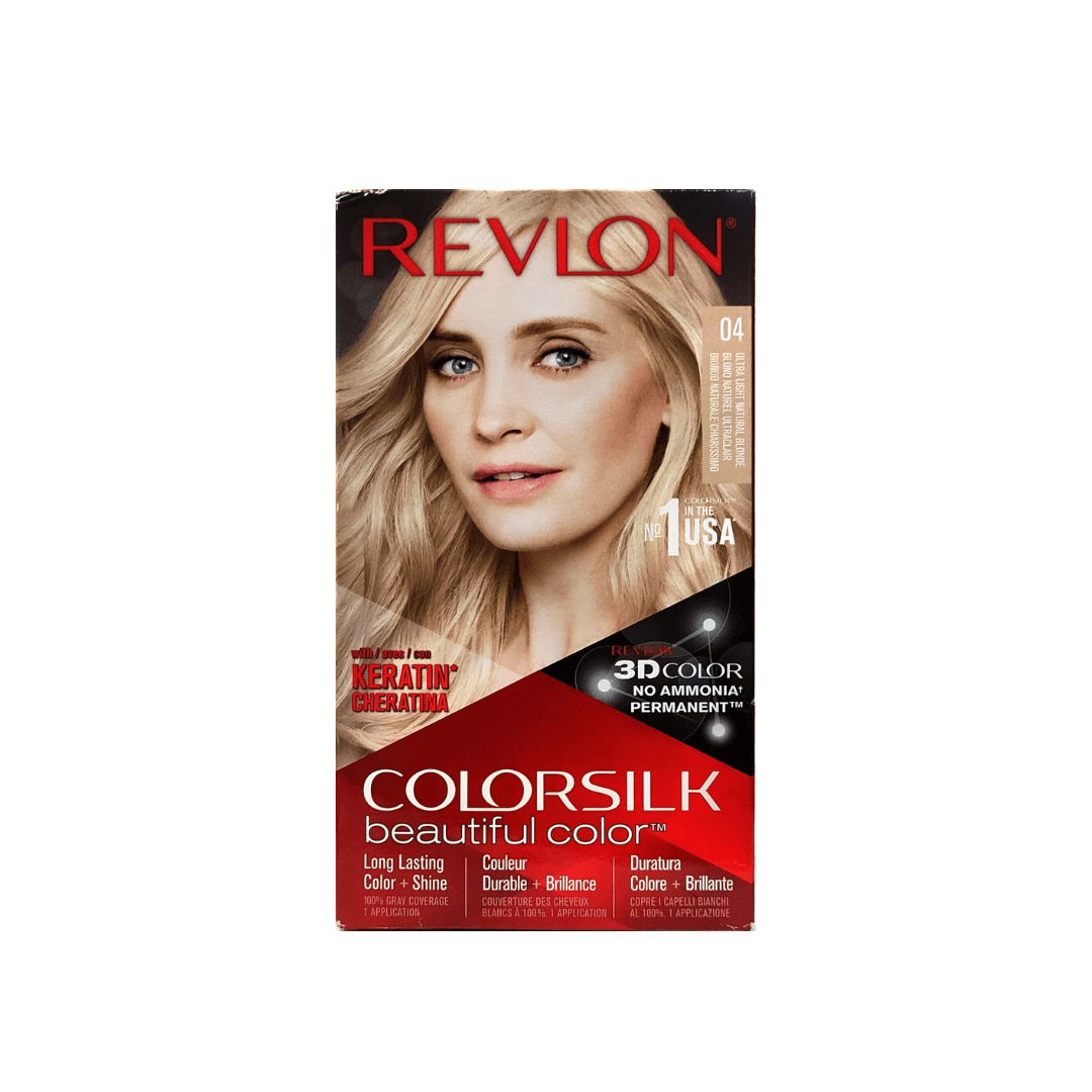 Revlon Professional Color Silk Beautiful Color 04 أشقر طبيعي فائق الفاتح