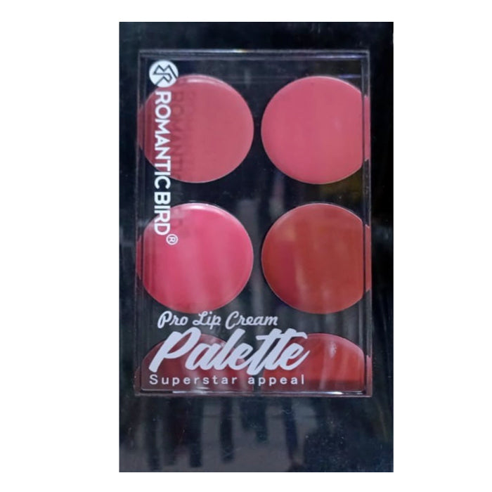 romantic bird pro lip cream palette