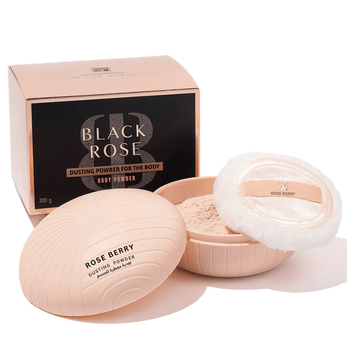 rose berry black rose dusting body powder model:1047