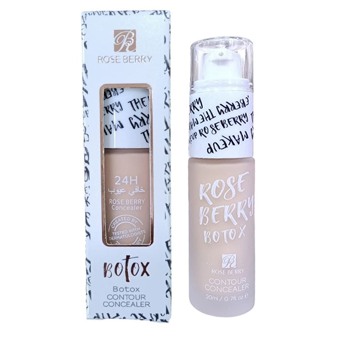 rose berry botox contour concealer model:1209