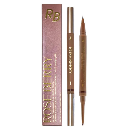rose berry brows on demand dark brown