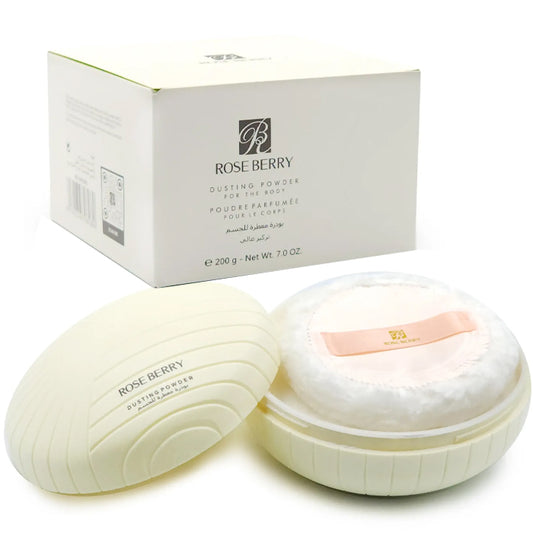 rose berry white dusting body powder model:0808