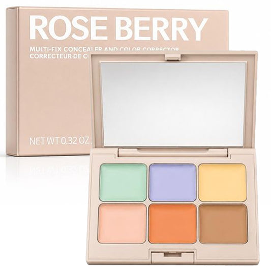 rose berry multi-fix concealer and color corrector macaron