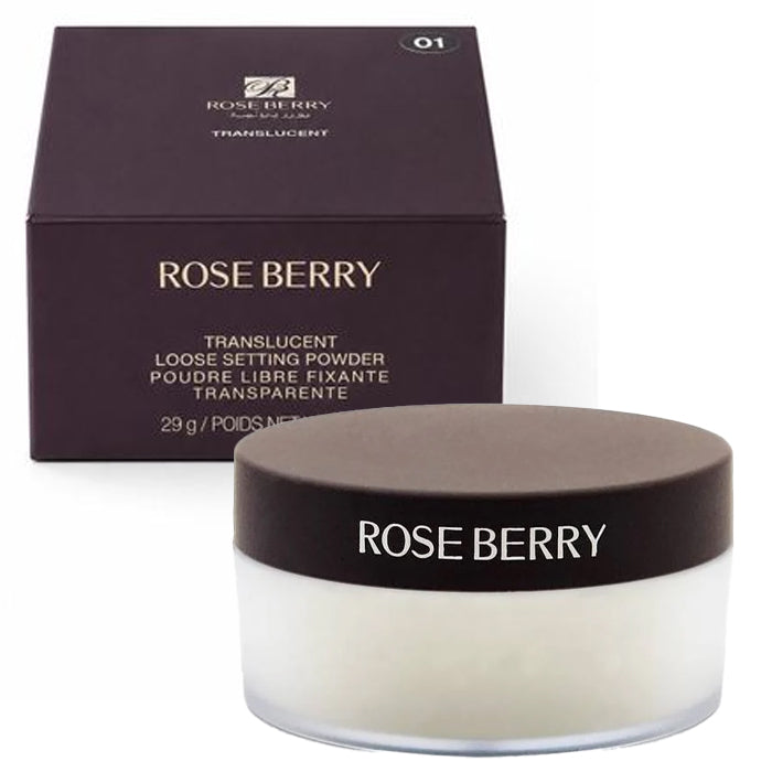 rose berry translucent loose setting powder