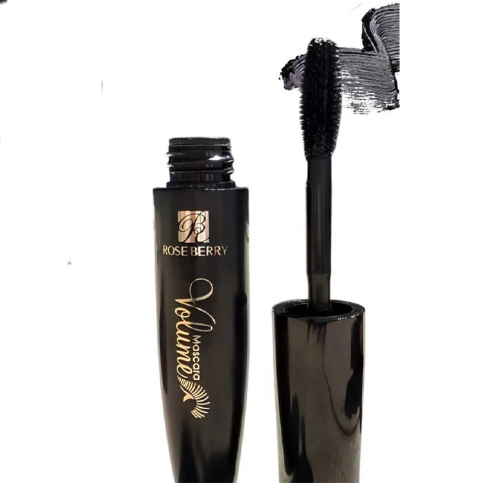 rose berry volume black mascara