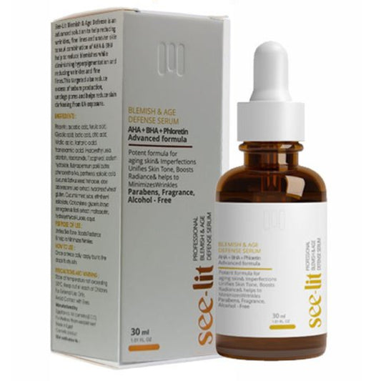 see lit professional blemish & age defense serum 30ml