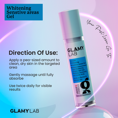 Glamy Lab Whitening Sensitive Areas Gel 50gm
