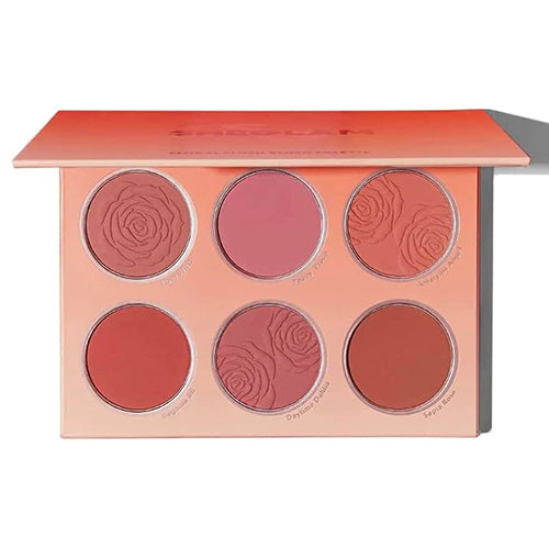 sheglam floral flush blush palette