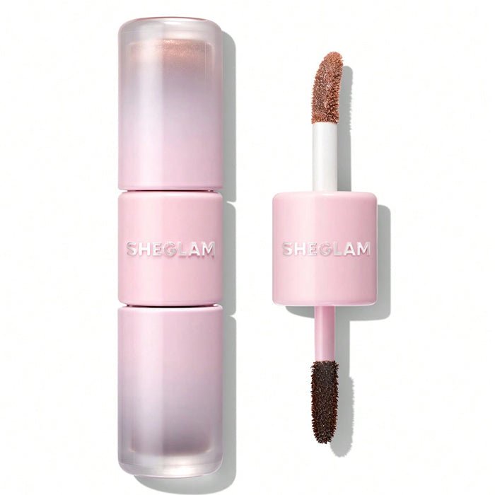 sheglam line to shine peel off lip stain & gloss duo