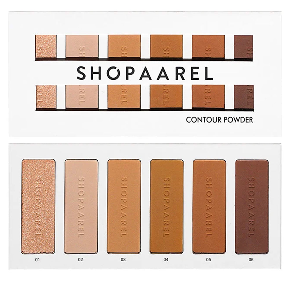 shopaarel contour powder 6 colors