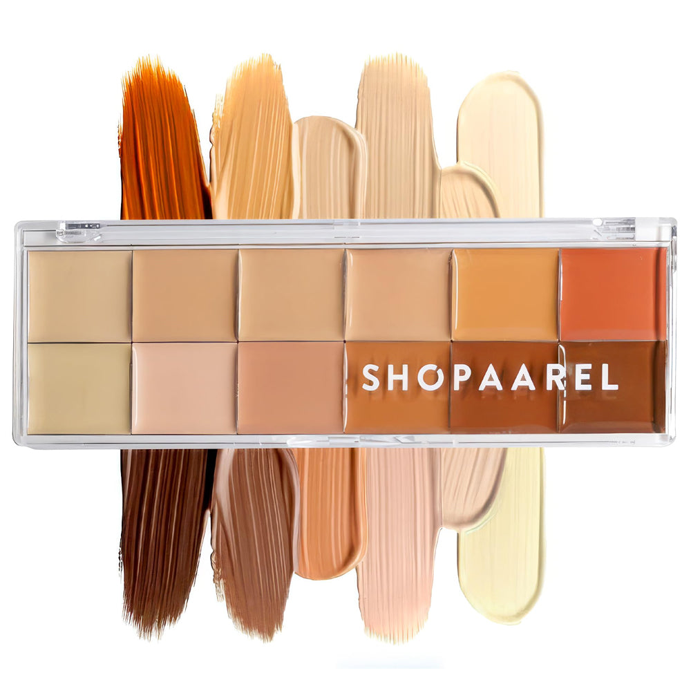 shopaarel cover all concealer 12 colors palette