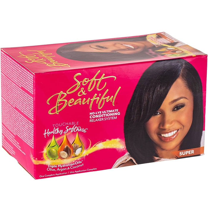 soft & beautiful relaxer system