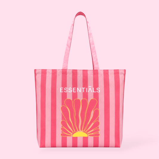Sol Stripe Beach Bag
