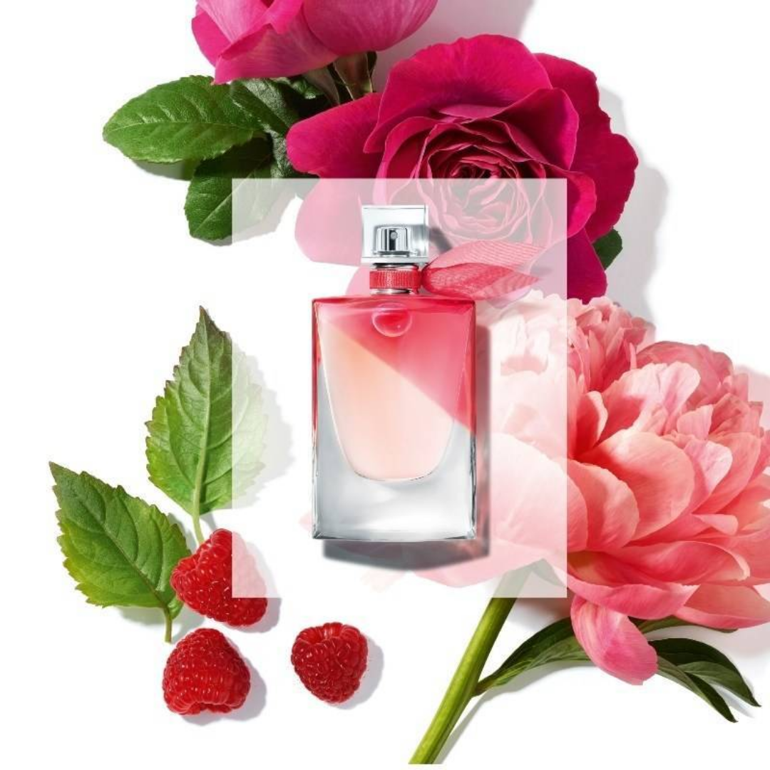 عطر لانكوم لا في إي بيل أون روز أو دو تواليت للنساء