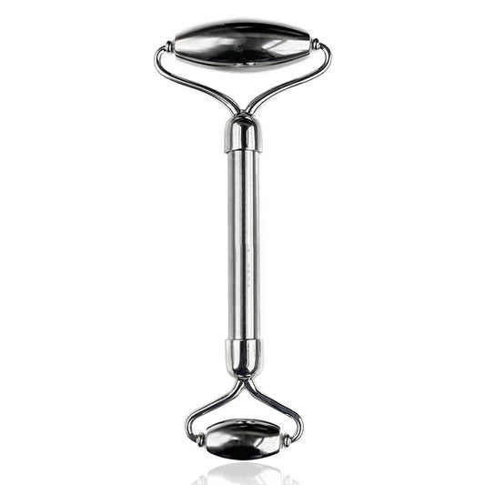 stainless steel facial massage jade roller