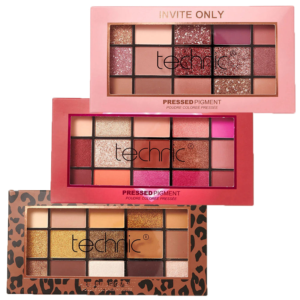 technic eyeshadow 15 colors
