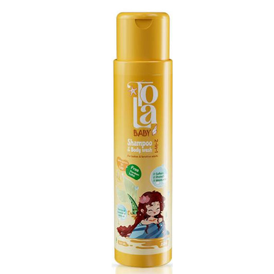 tola baby shampoo & body wash 250ml
