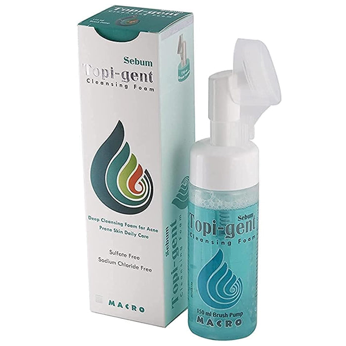 topi-gent sebum cleansing foam 150ml