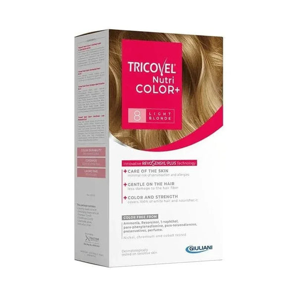 Tricovel® Nutri Color+ 8 أشقر فاتح