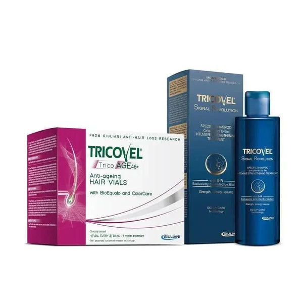عبوات Tricovel® TricoAge وشامبو Signal مجاني