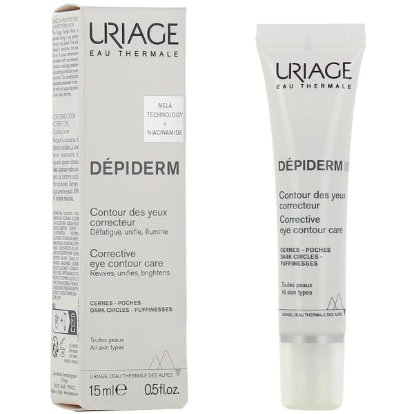 Uriage Depiderm White العناية المشرقة بمحيط العين 15 مل