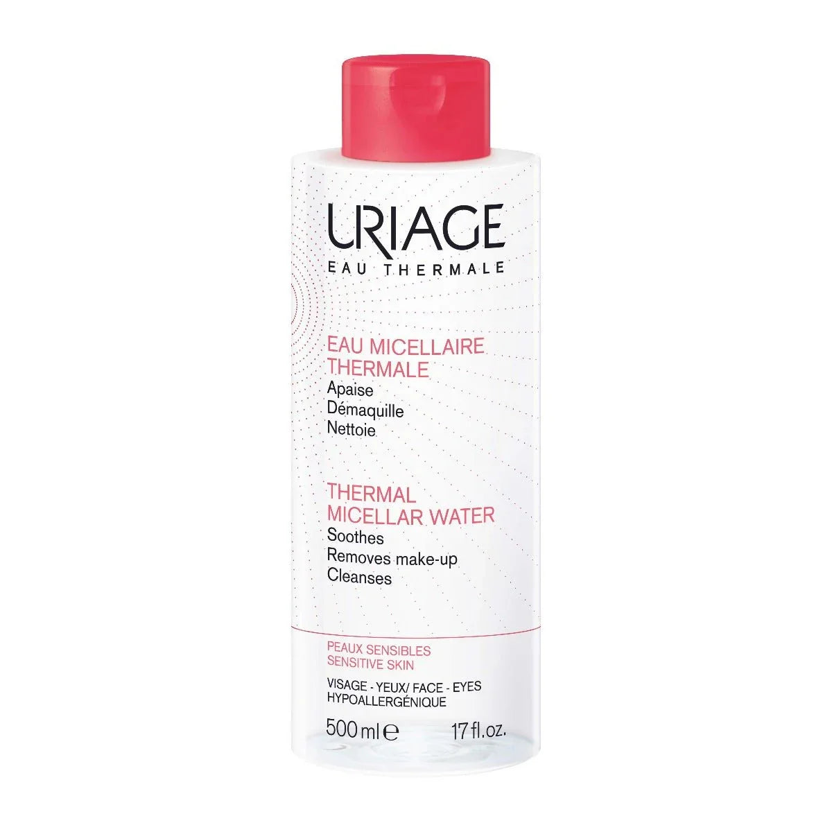 URIAGE MAKEUP REMOV.MICELL.PRONE SK 500ML