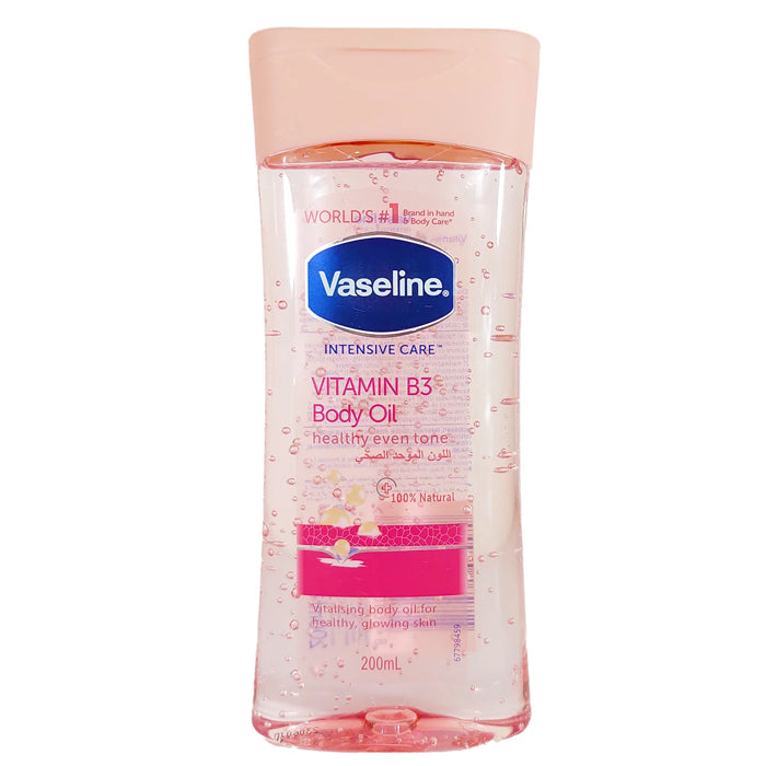 vaseline vitamin b3 body oil 200ml