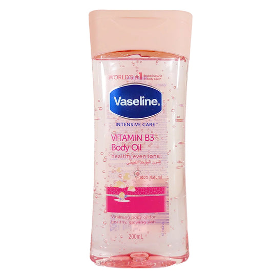 vaseline vitamin b3 body oil 200ml