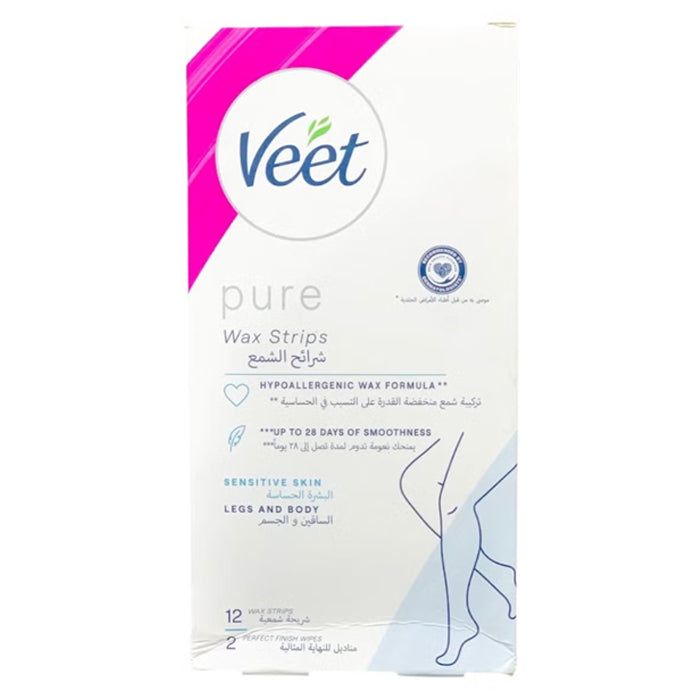 veet wax strips 12pcs