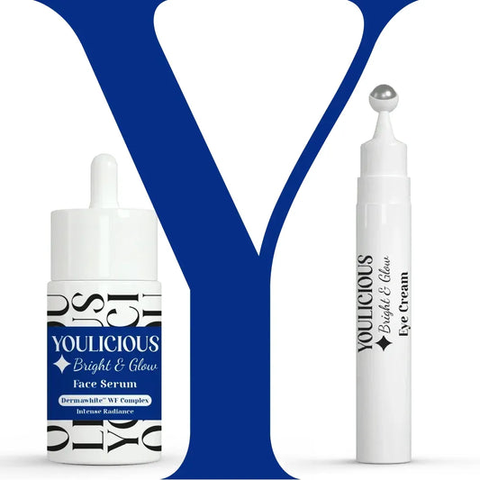 Youlicious Bright & Glow face serum + eye cream
