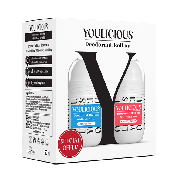 youlicious مزيل عرق دوار (فاكهة مشاكسة + لمسة طبيعية)