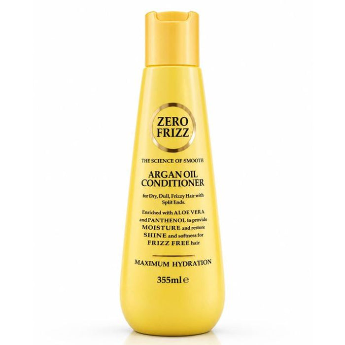 zero frizz argan oil conditioner 355ml