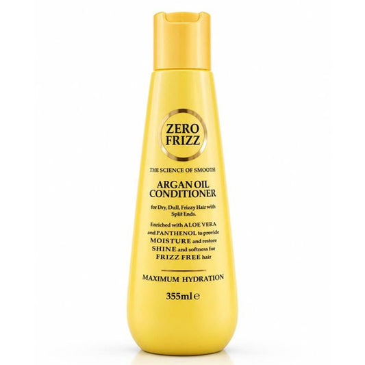 zero frizz argan oil conditioner 355ml