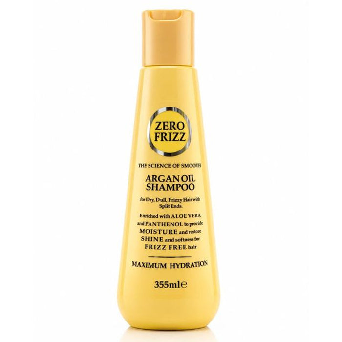 zero frizz argan oil shampoo 355ml
